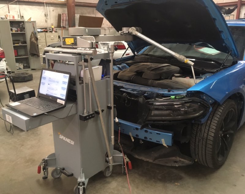 C.J.'s Auto Body collision repair work