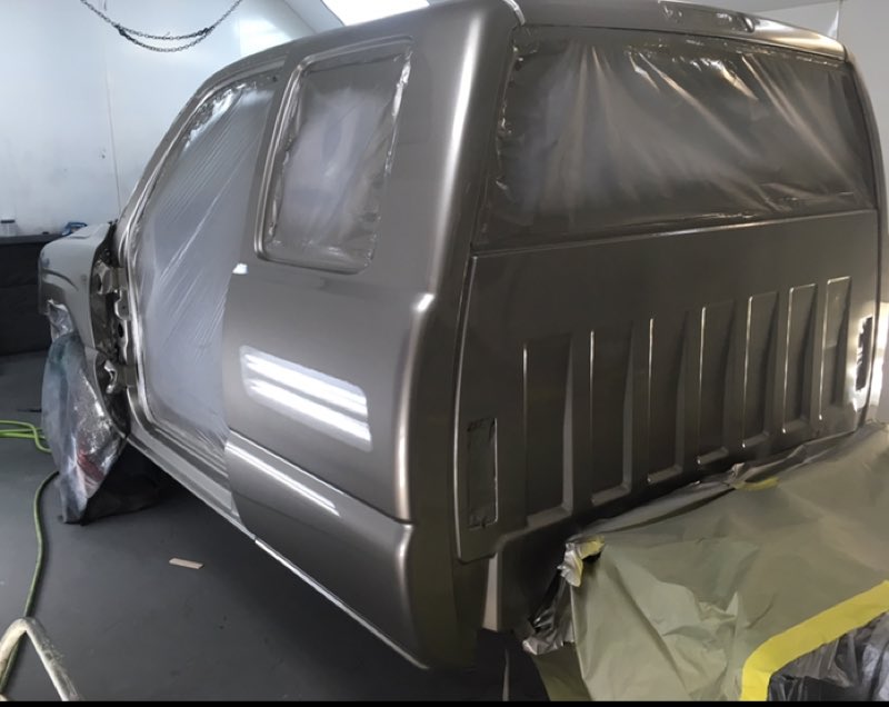 C.J.'s Auto Body paint work